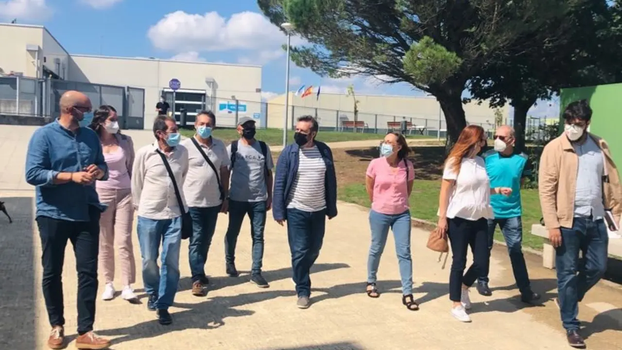 Representantes do BNG na mancomunidade nunha xuntanza