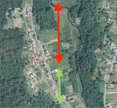 Zona de sombra no sinal da televisi&oacute;n en Sobrevi&ntilde;as e Ponte de San Francisco.