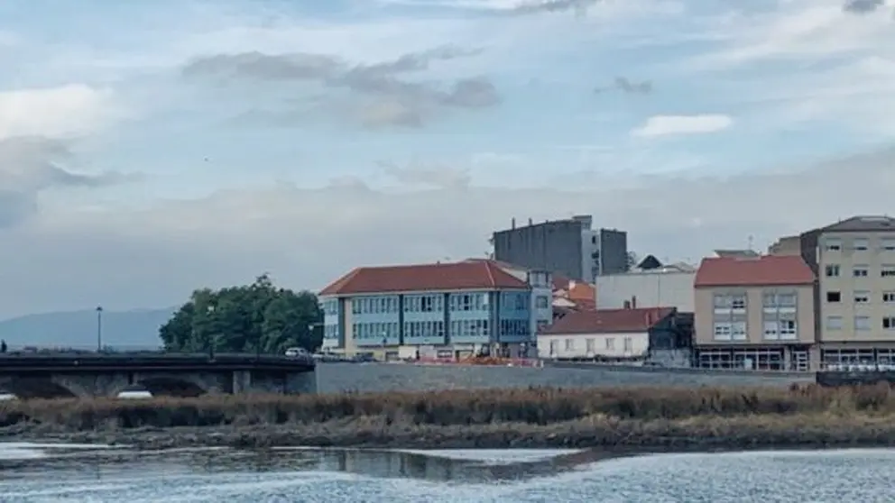 Obras na Fachada Mar&iacute;tima de Noia.